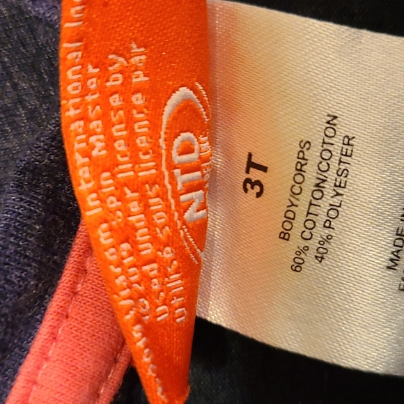 Paw Patrol navy long sleeved tee shirt with front tie - Picture 3 of 4